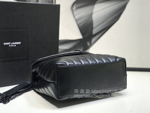 YSL爆款女士包包 聖羅蘭經典款LouLou Y中號形挎包 YSL肩背斜挎包 464676  jjh1170